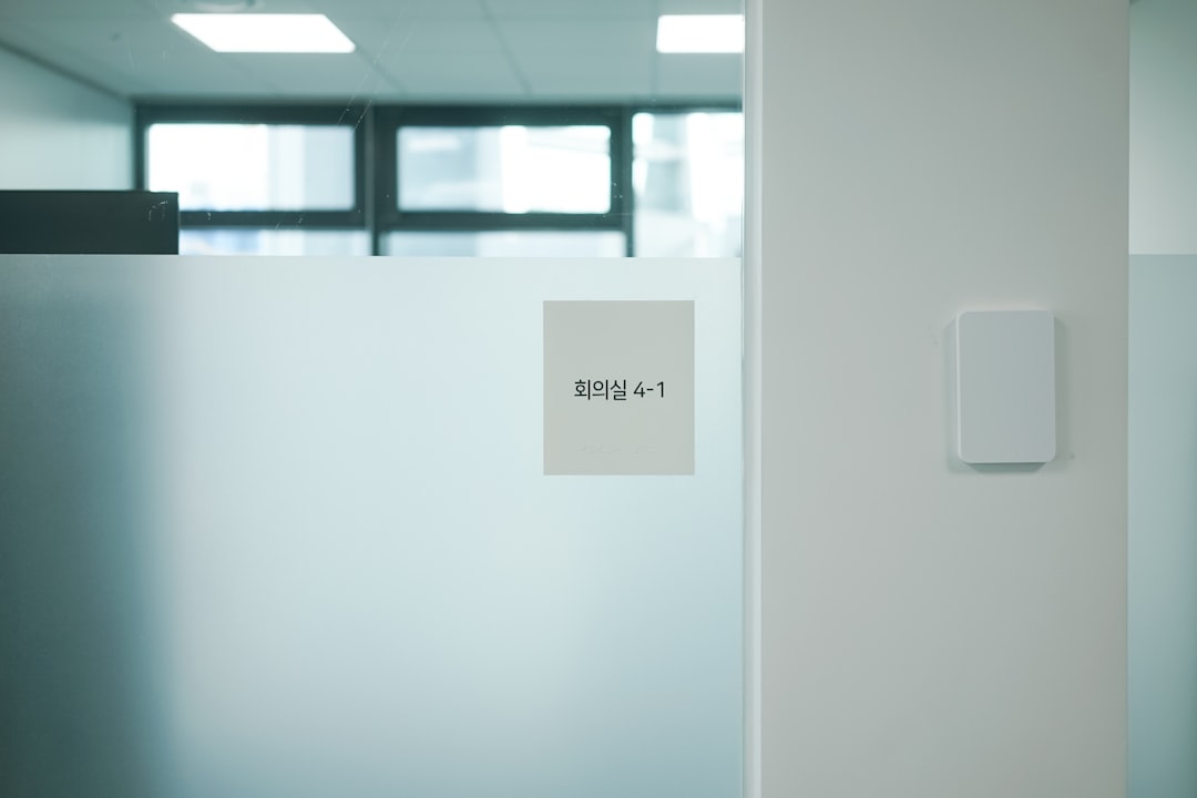 Representative stairwell, exit and life-safety signage.